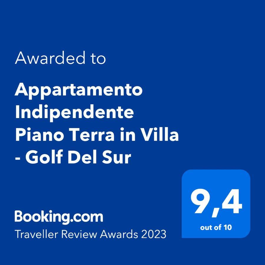 Appartamento Indipendente Piano Terra In Villa - Golf Del Sur San Miguel de Abona Exterior photo